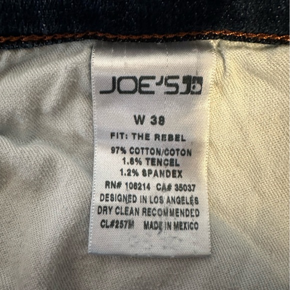Joes Men’s Rebel Jeans- size 38 - Picture 3 of 7